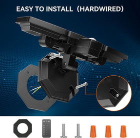 PURICH LED Security Lights ideal for garage, porch, yard lighting and safety