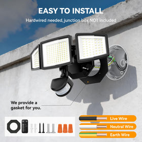 PURICH yard and entryway lighting enhances security and curb appeal.