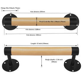 Purife round-edge handrail for comfortable daily use