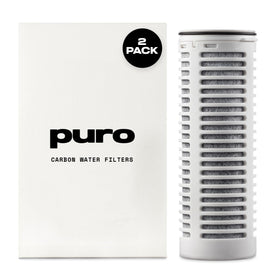 ENHANCE YOUR LIVING Puro replacement filter for glass pitcher, two-pack for easy replacements.