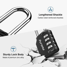 Durable zinc alloy and steel construction for reliable security