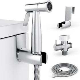 Purrfectzone bidet sprayer kit overview with stainless steel build for daily use