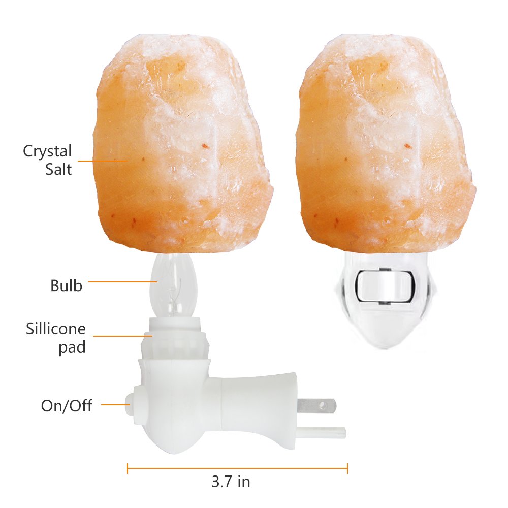 Pursalt 360-degree rotatable wall plug offers flexible placement.