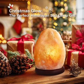 Pursalt USB-powered salt lamp designed for desks and nightstands.