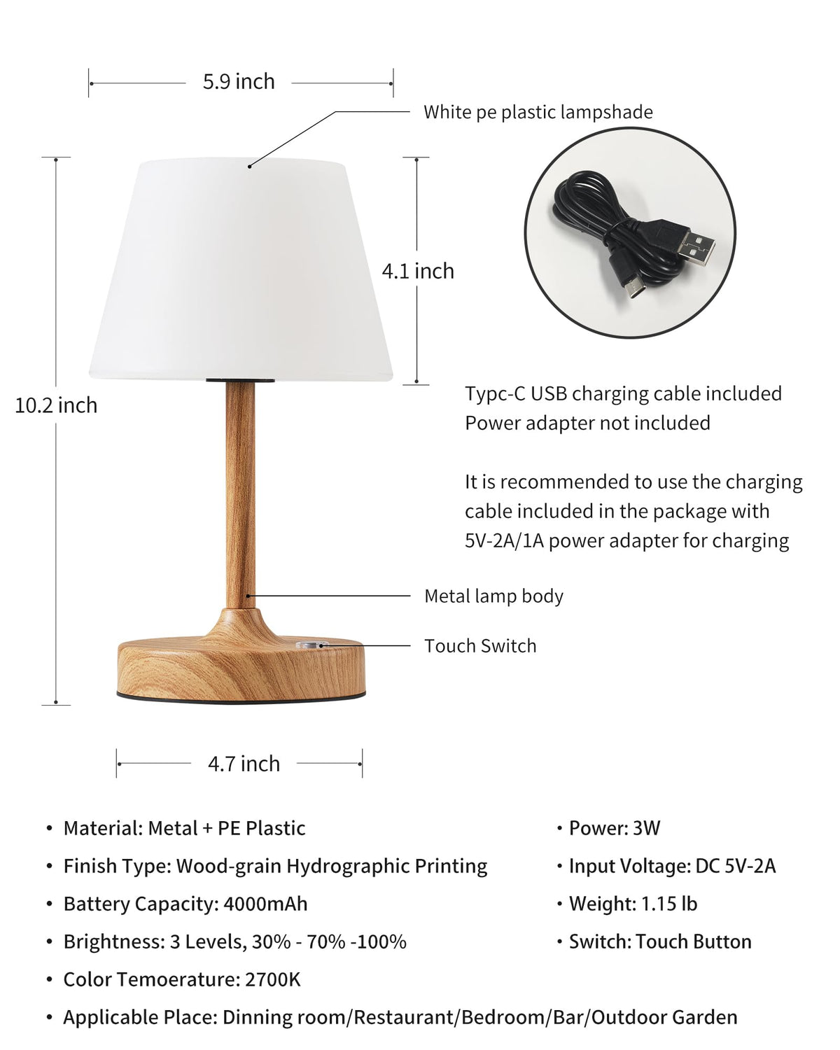 PUSU diffused shade image with soft glow for bathrooms