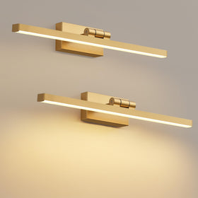 PUSU rechargeable picture light two-pack highlights wall art without wiring.