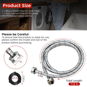 Puxyblue easy-installation hose setup for quick plumbing upgrades.