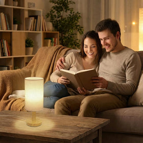 Puzipha bedside lamp makes a thoughtful housewarming or dorm gift.