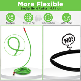 PWACCS hose rated for hot water up to 212°F
