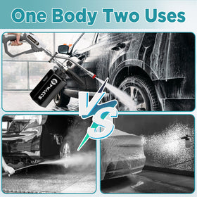 PWACCS wide uses for driveways, roofs, and windows cleaning