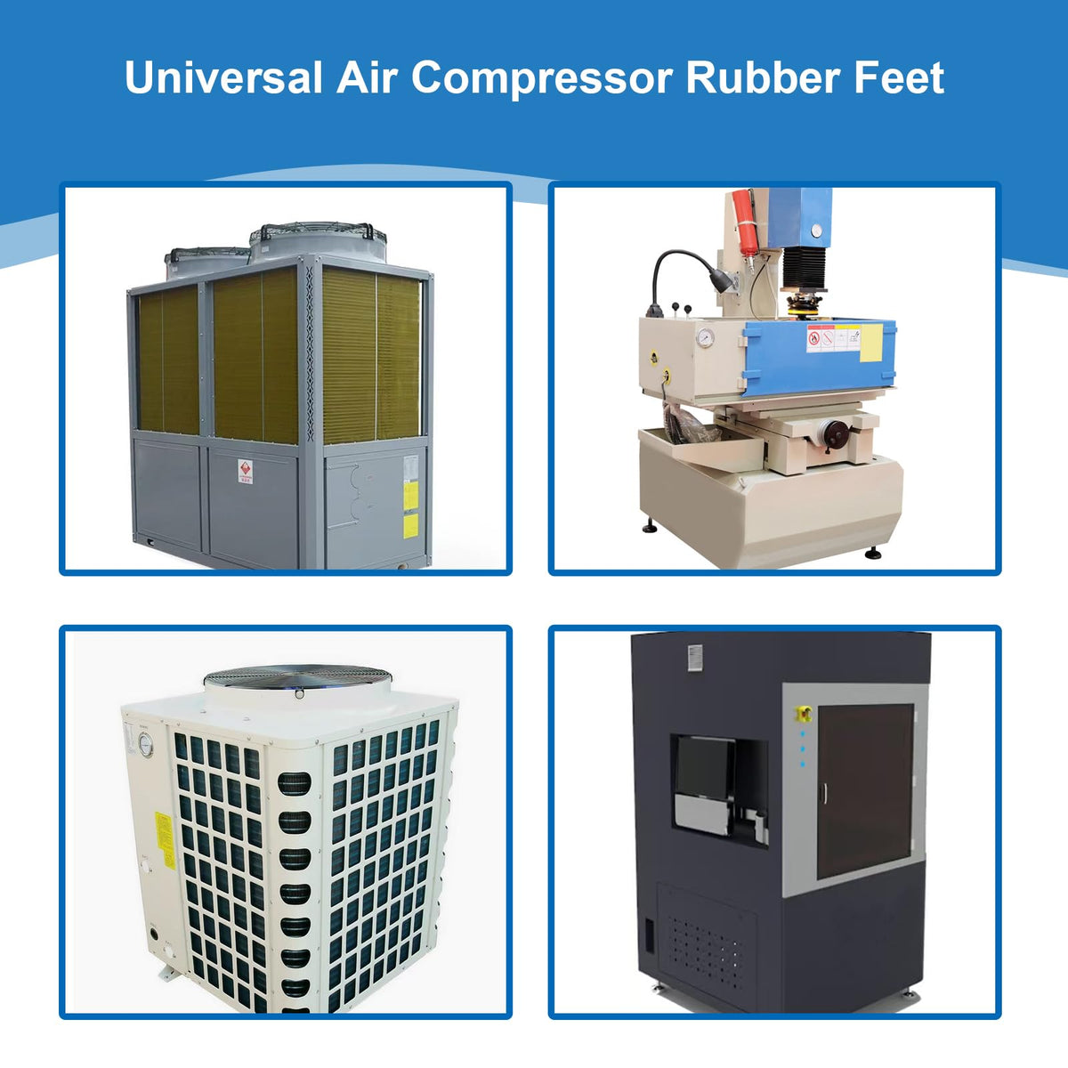 PWEOW durable isolation pad for generators and industrial equipment.