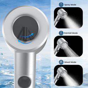 PWERAN filtration system image highlighting 18-layer filtration for softer water