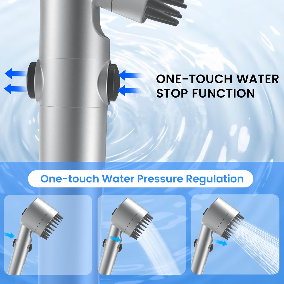 PWERAN pressure control feature ensuring consistent high-pressure feel