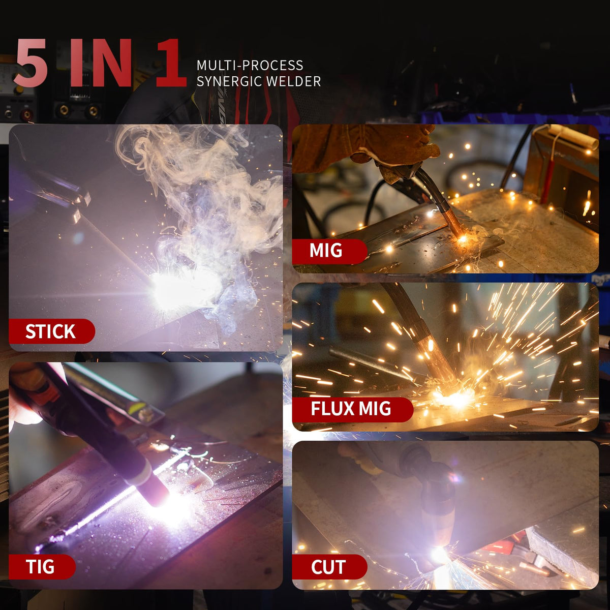 PUWU MIG welding torch for smooth, low-spatter starts and easy setup