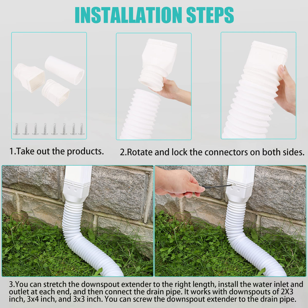 PXCAYFF ABS nozzle shows durable, break-resistant design for long-lasting use.
