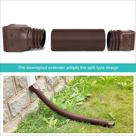 PXCAYFF extension remains flexible and bends to uneven terrain.