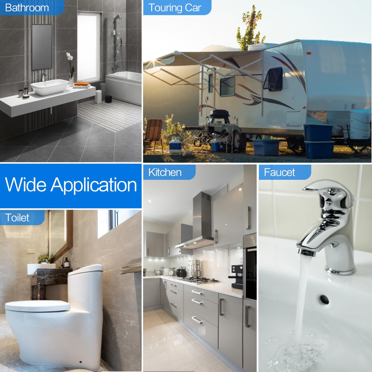 PXZBLG compact design fits tight plumbing spaces.