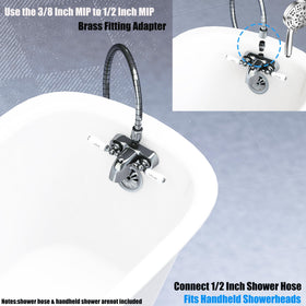 Pyhomestrim 3-4 inch inlet connection supports universal compatibility