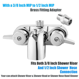 Pyhomestrim Bathcock Diverter Chrome on a clawfoot tub fit