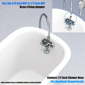 Pyhomestrim Bathcock Diverter two‑handle design for easy use