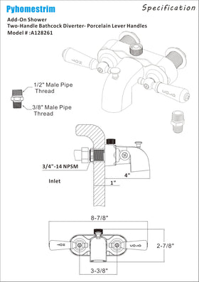 Pyhomestrim easy-installation bath faucet kit simplifies retrofitting projects