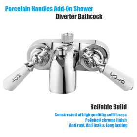 Pyhomestrim shower attachment for tub faucet demonstrates easy upgrade