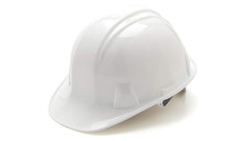 Pyramex HP14110 hard hat white low profile for all day comfort