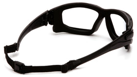Pyramex I-Force Sporty quick-release temples for fast, secure adjustments.