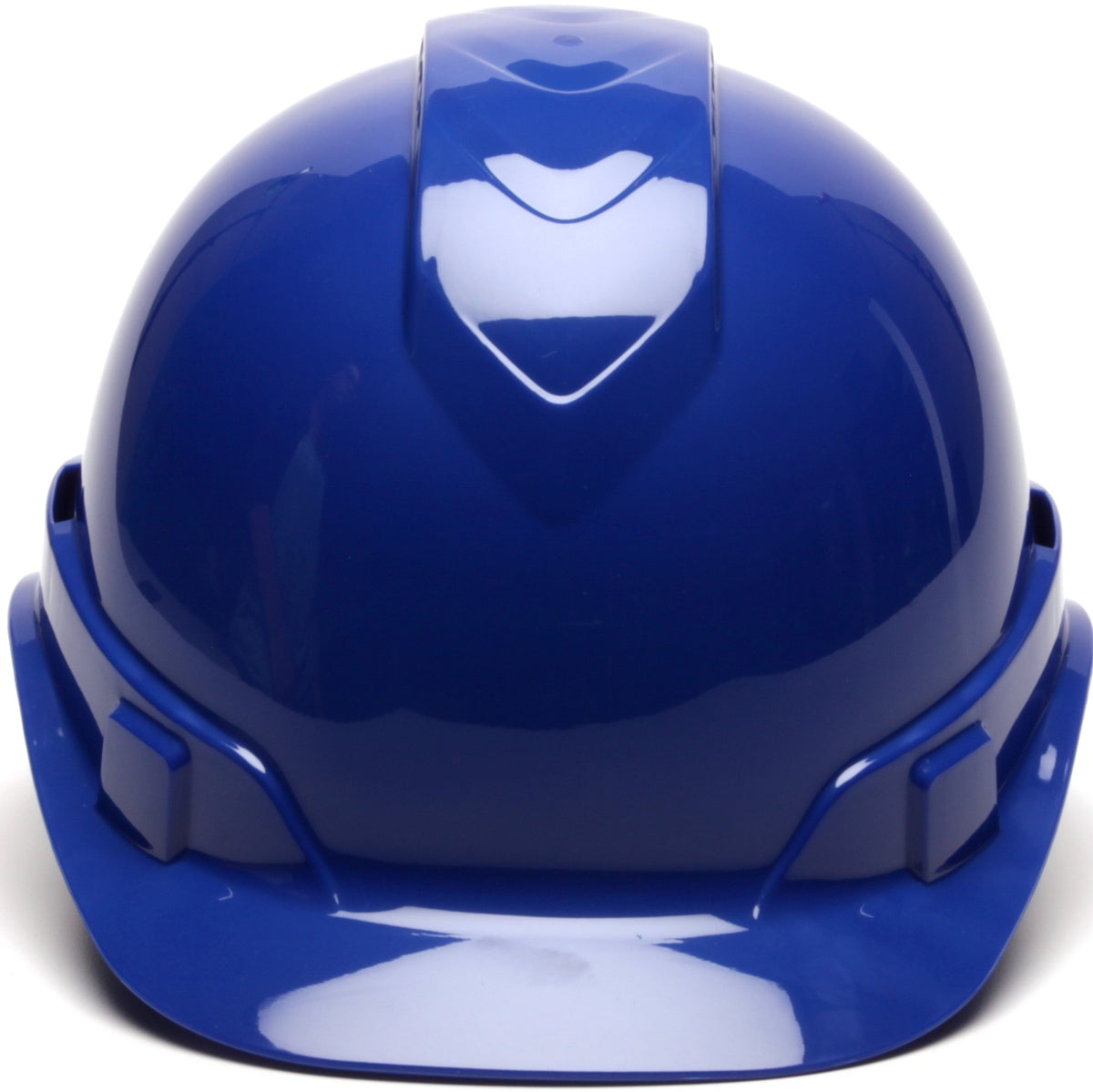 Pyramex Ridgeline cap-style hard hat side view highlighting vented design
