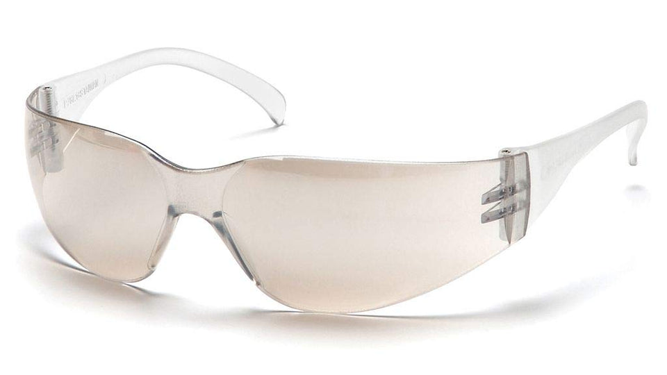 Pyramex Safety Glasses with clear and I/O mirror finish for versatile daily protection
