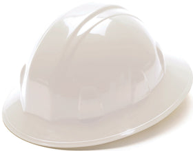 Pyramex SL Series full brim hard hat - front view with sun and rain protection.