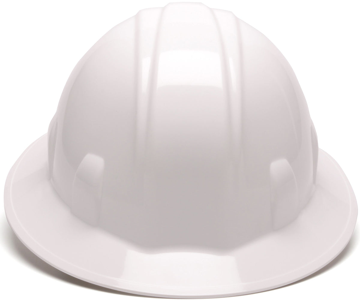 Pyramex SL Series hard hat with ratchet suspension for quick, adjustable fit.