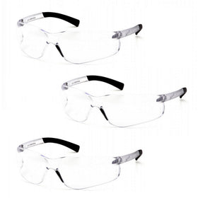 Pyramex Ztek bifocal reader glasses with clear lens for near tasks and comfort