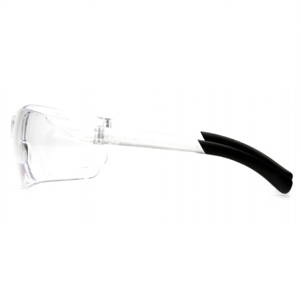 Pyramex Ztek bifocal reader glasses with wrap-around lens for wide view