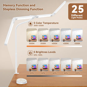 Pzloz lamp with CRI >90 provides comfortable, glare-free illumination.