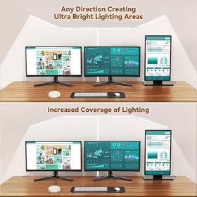 Pzloz remote control lets you adjust brightness and color temperature easily.