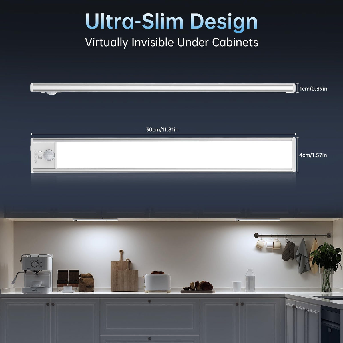 PZSUNLY kitchen, bedroom, closet, stairs lighting for versatile use.