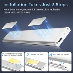 PZSUNLY motion sensor activates on movement in low light