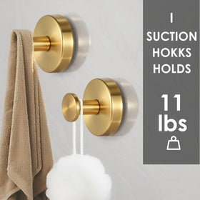 PZTO suction cup hooks on glass window for easy mounting