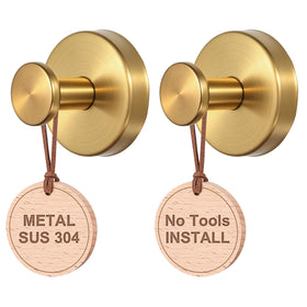 PZTO suction cup hooks metal hanger for towels and robes