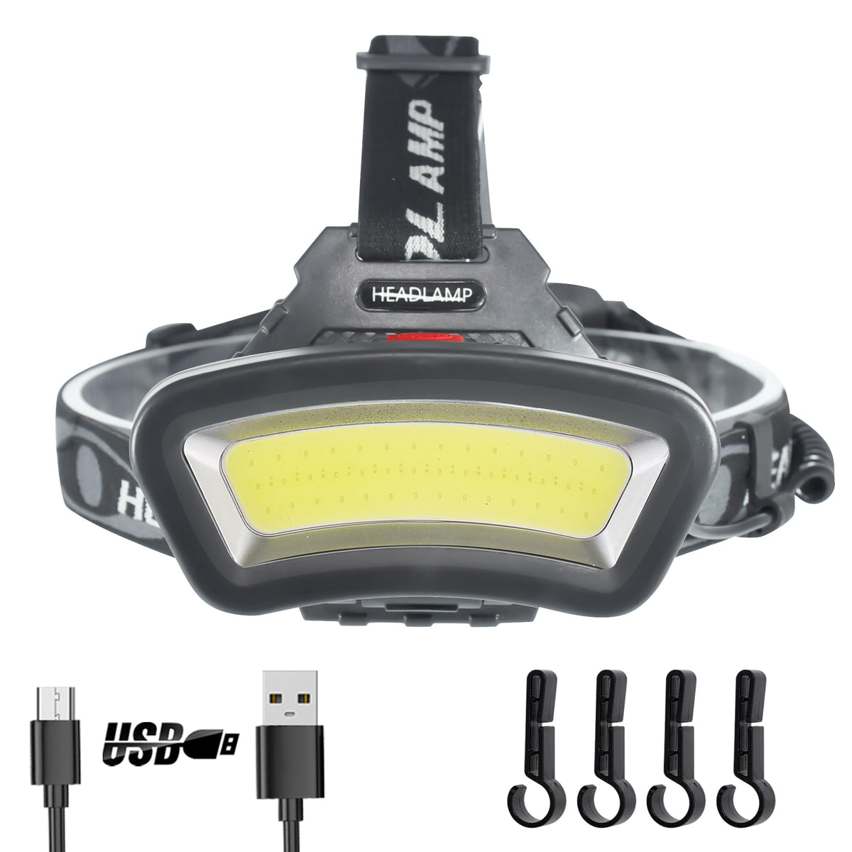 The PZZOE headlamp LED with a wide beam for hands-free nighttime work.