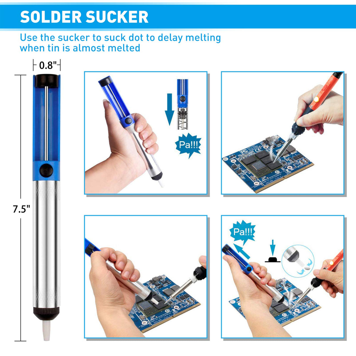 Q-MING anti-static tweezers protect delicate parts