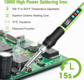 Four vent holes and steel tube improve heat dissipation and safety.