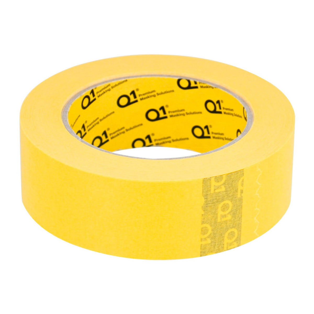 Q1 yellow masking tape conforms to curved surfaces for complex panels