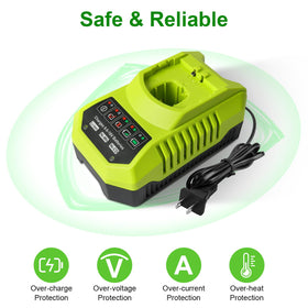 QANAVIROX safety protections guard against overcharge and overheating.