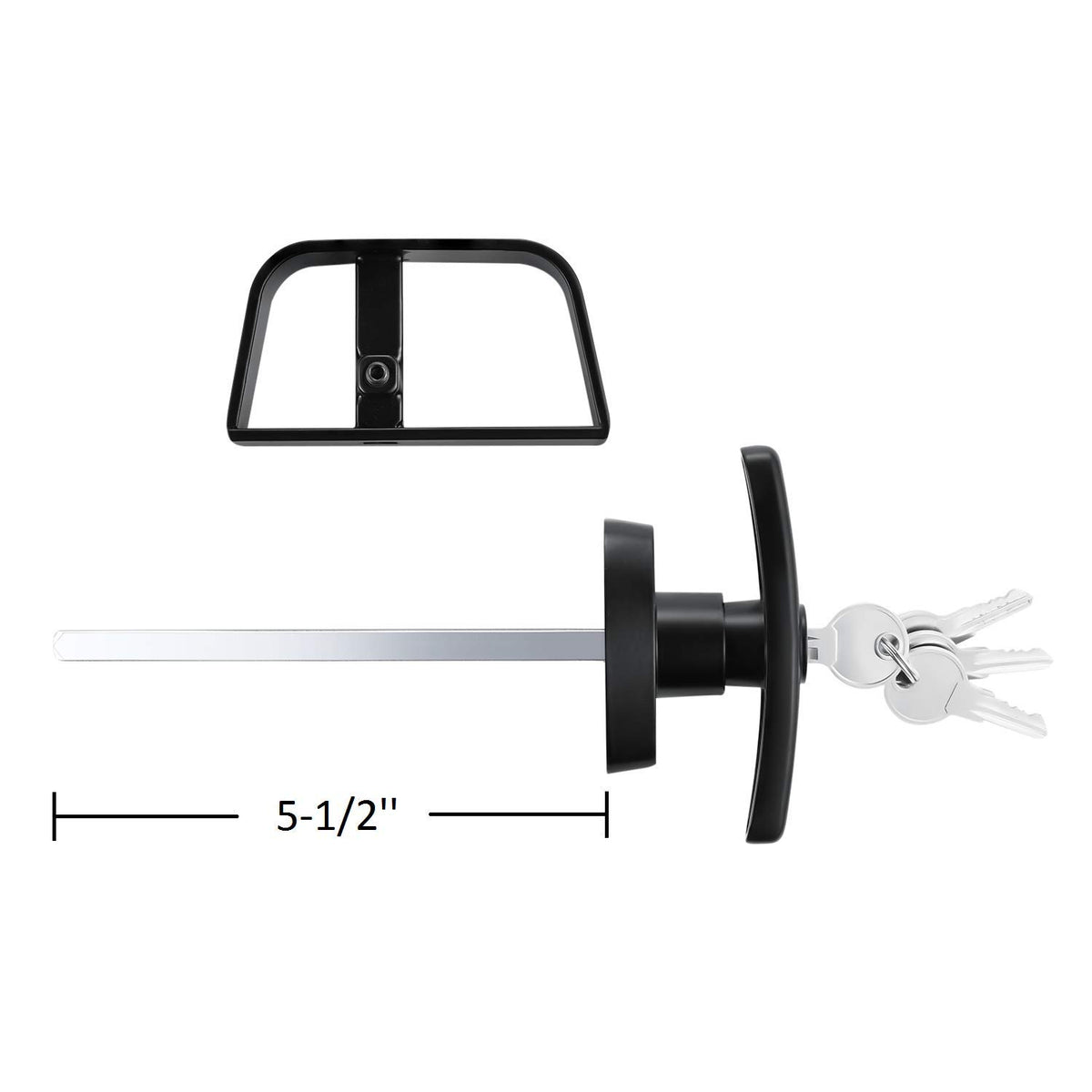 QANVEE lock kit screws and Allen wrench for quick install