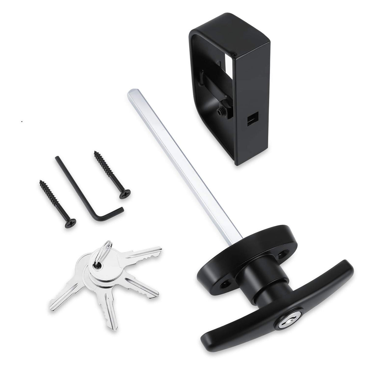 QANVEE shed back D-handle adjustable for varying thickness