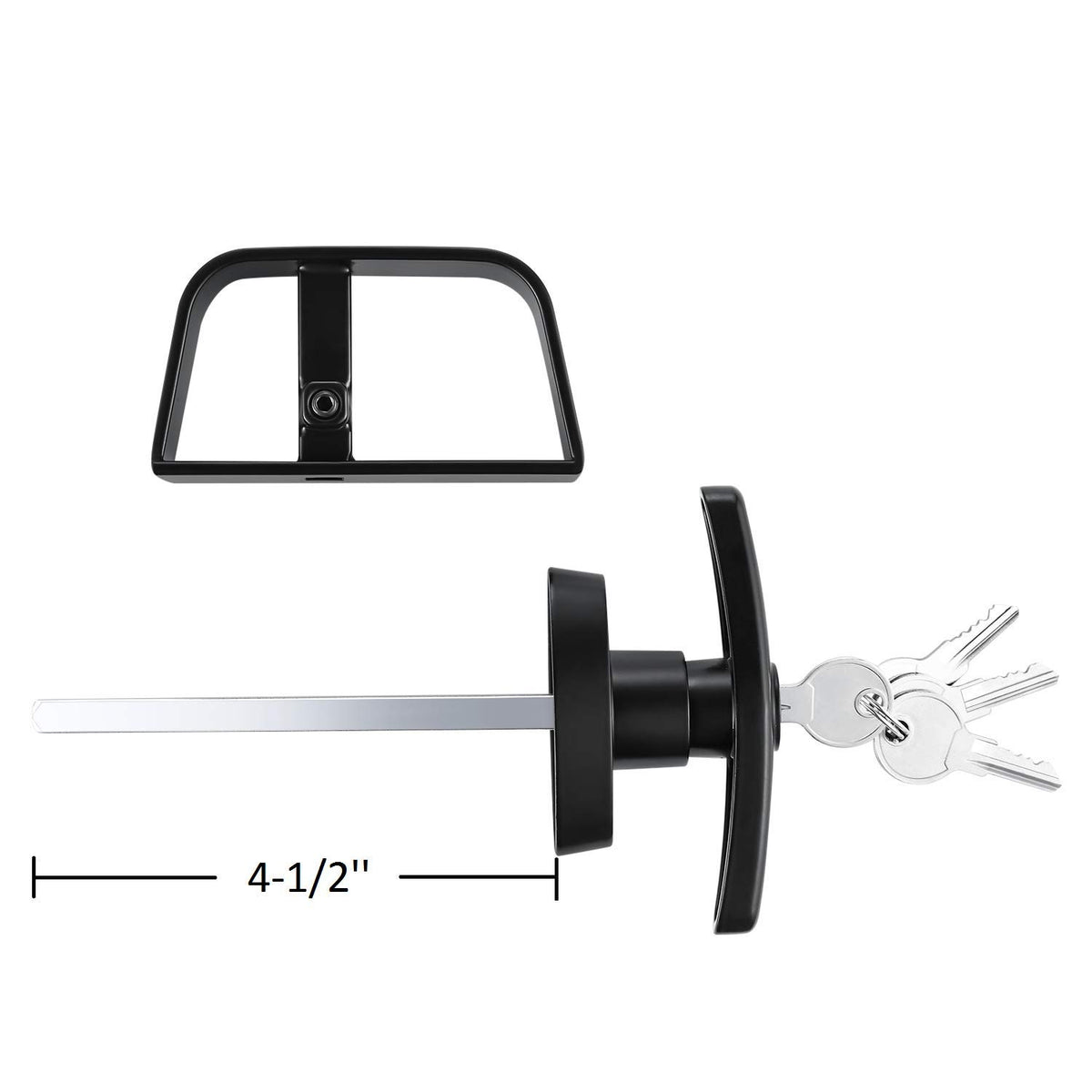 QANVEE screws and Allen wrench simplify installation.