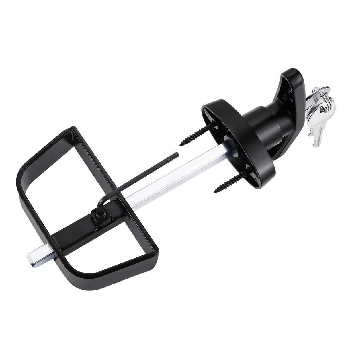 QANVEE shed door latch front T-handle for smooth operation