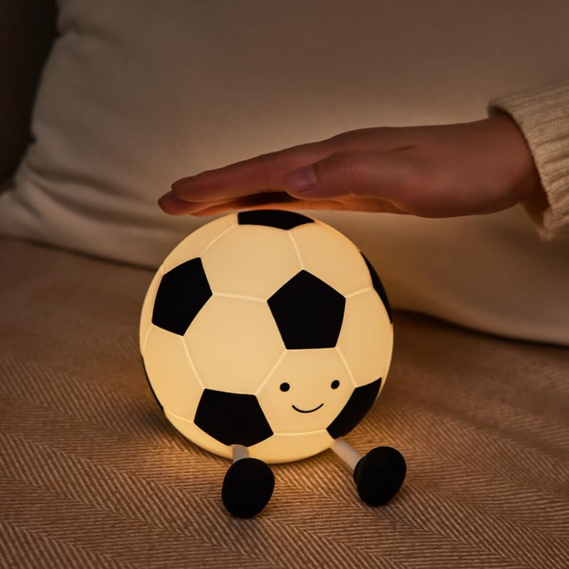 QANYI Soccer Night Light 30-minute timer for gentle bedtime routines